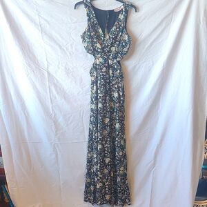 Willow Root Floral Maxi Dress